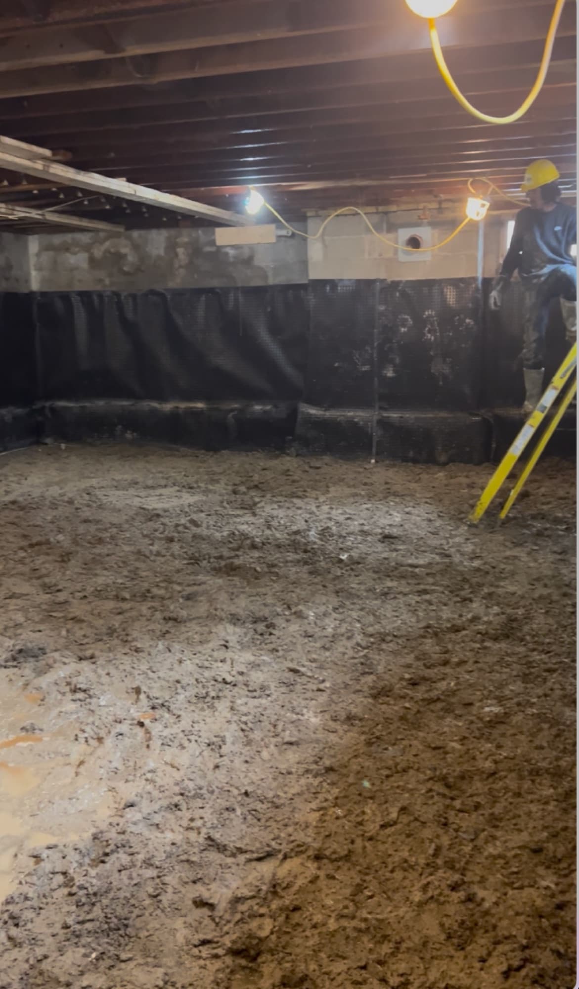 Basement lowering and underpinning project by BFR in Toronto and the GTA