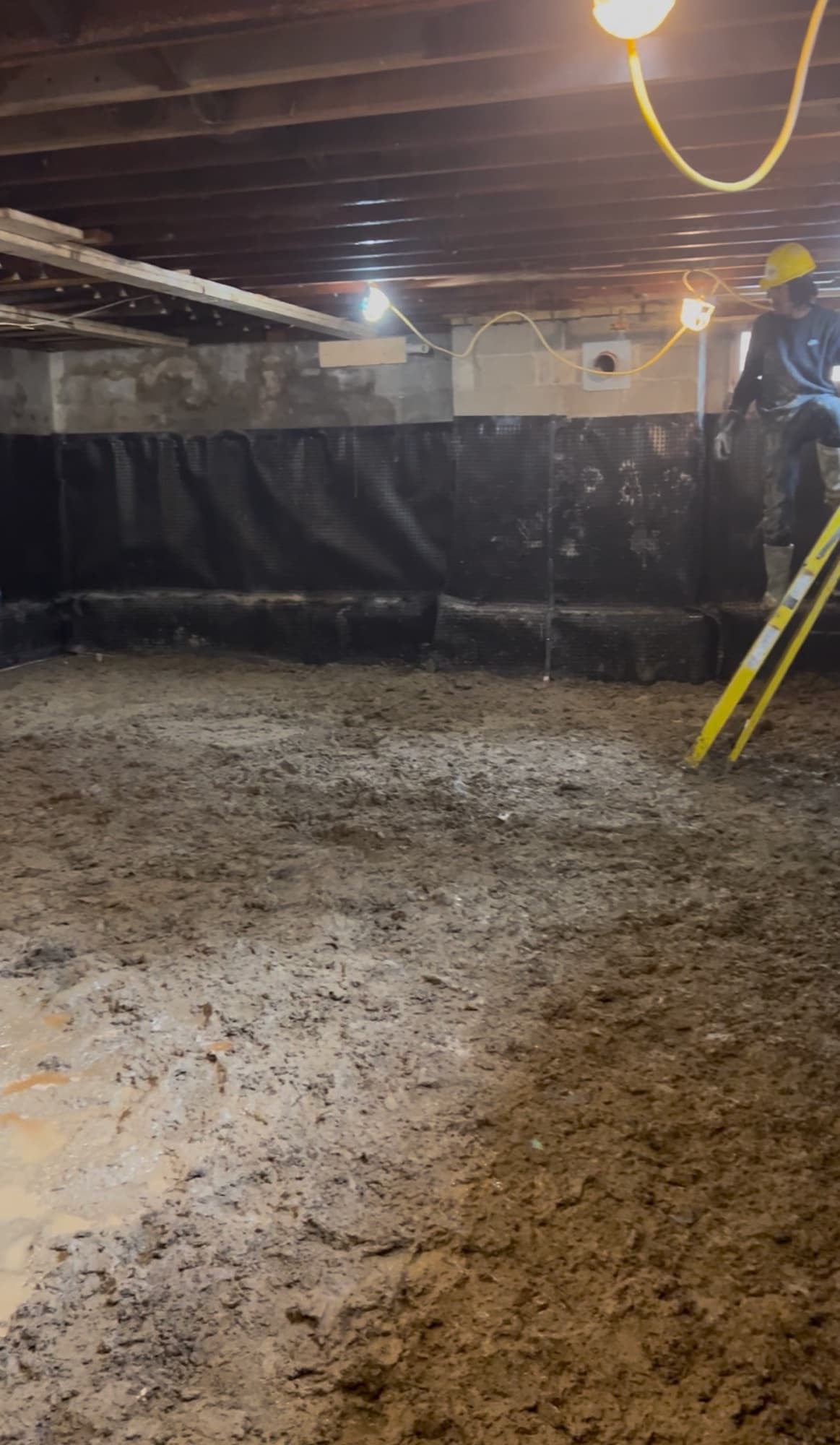 Basement lowering and underpinning project by BFR in Toronto and the GTA