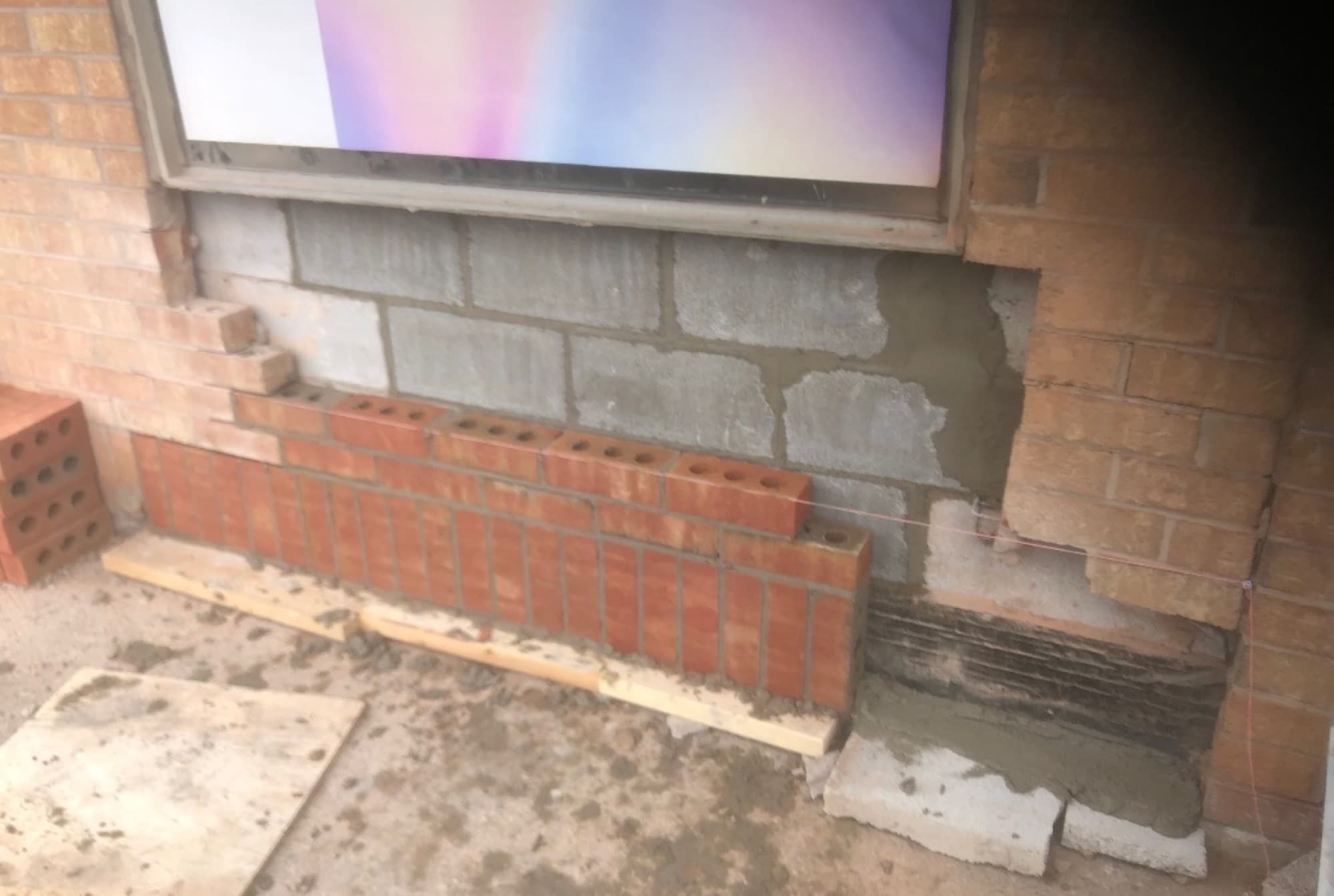 Masonry repair project by BFR in Toronto and the GTA